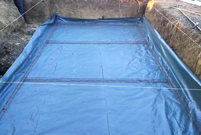 Guide construction piscine Auterive fond